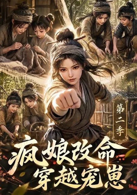 《疯娘改命，穿越宠崽第二季（400集）（夸克网盘）》短剧封面