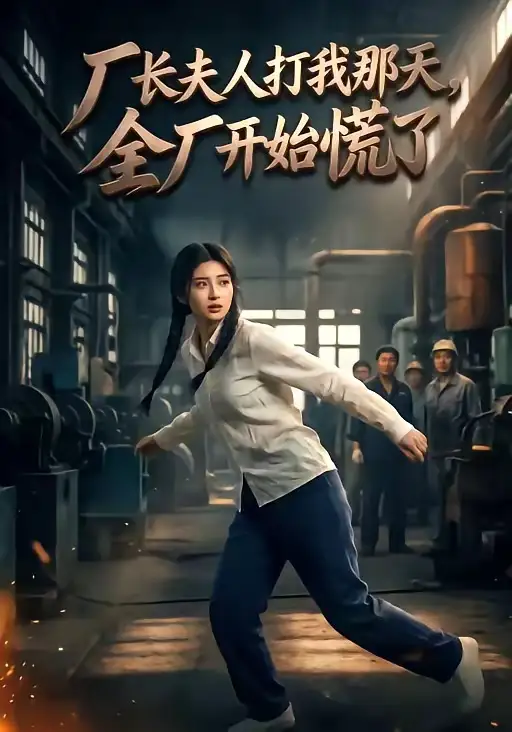 《厂长夫人打我那天，全厂开始慌了（44集）（夸克网盘）》短剧封面
