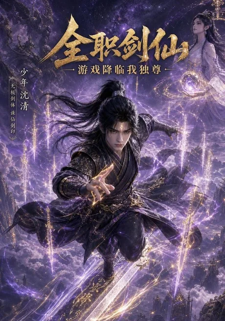 《全职剑仙：游戏降临我独尊（100集）（百度网盘）》短剧封面