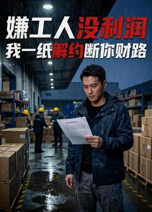 嫌工人没利润,我一纸解约断你财路(60集)AI短剧(夸克网盘) 嫌工人没利润,我一纸解约断你财路(60集)AI短剧(夸克网盘)封面