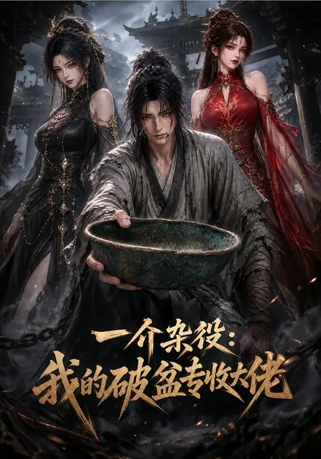 《一介杂役：我的破盆专收大佬（42集）（夸克网盘）》短剧封面