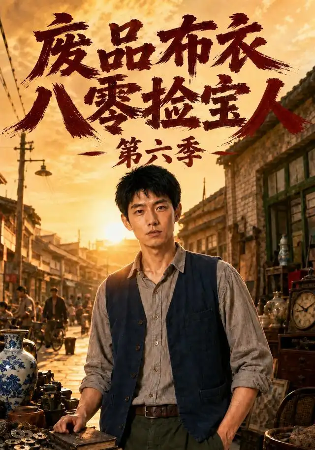 《废品布衣八零捡宝人第六季（86集）（夸克网盘）》短剧封面