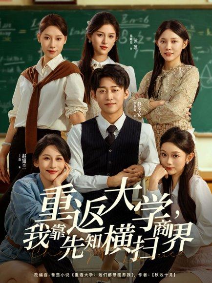 重返大学，我靠先知横扫商界（100集）李世鑫＆丁磊封面图 - 重生短剧