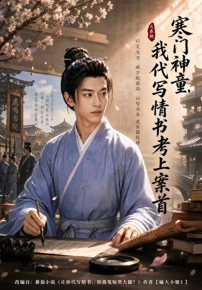 《寒门神童，我代写情书考上案首》短剧封面