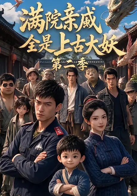 《满院亲戚全是上古大妖第二季(166集)(夸克网盘)》短剧封面