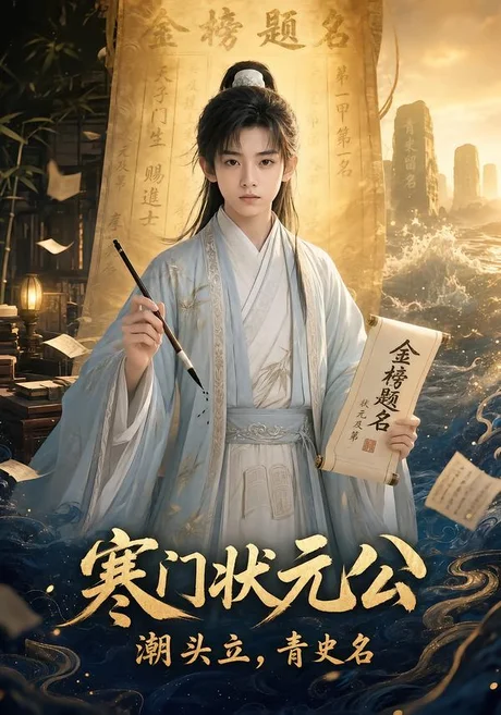 《寒门状元公潮头立,青史名(83集)(夸克网盘)》短剧封面