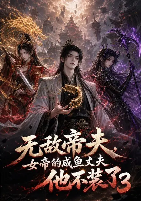 《无敌帝夫，女帝的咸鱼丈夫仙不装了3（80集）Ai短剧（百度网盘）》短剧封面