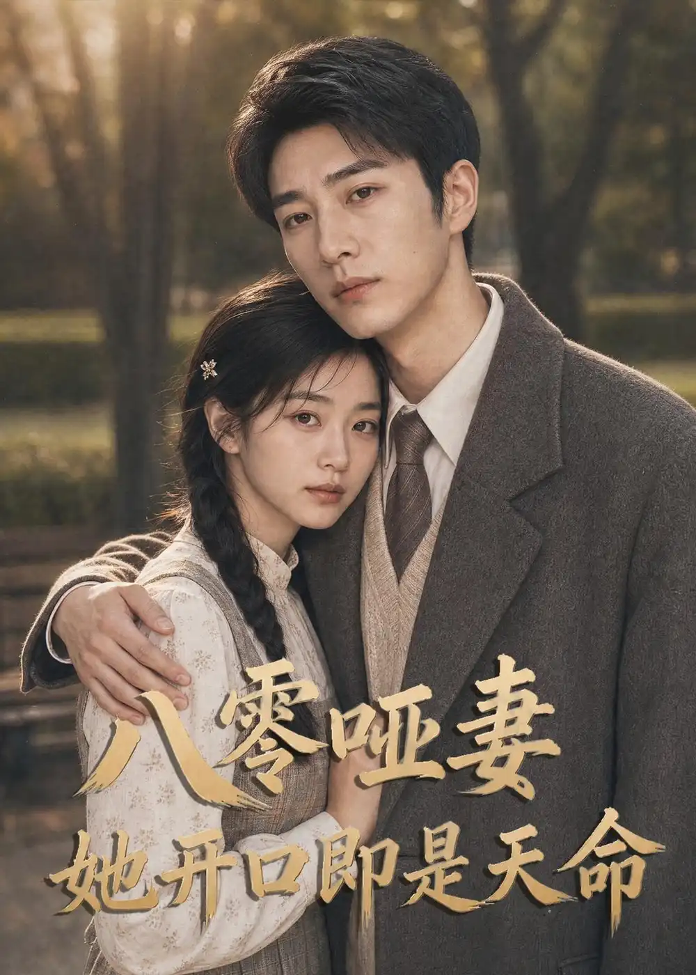 《八零哑妻:她开口即是天命(80集)(夸克网盘)》短剧封面