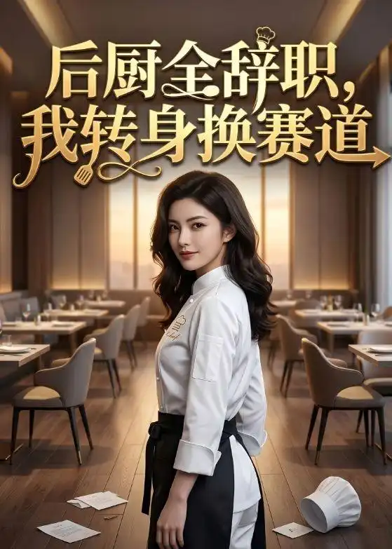 《后厨全辞职，我转身换赛道（46集）（夸克网盘）》短剧封面