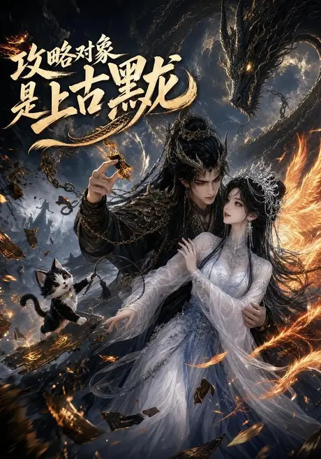 《攻略对象是上古黑龙(86集)(夸克网盘)》短剧封面