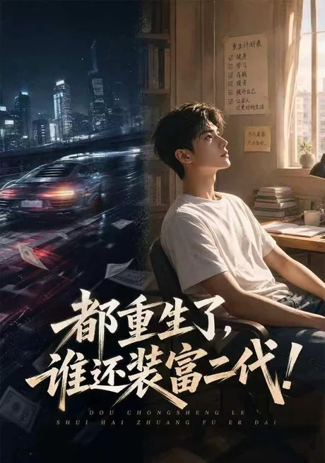 《都重生了，谁还装富二代！（80集）（夸克网盘）》短剧封面