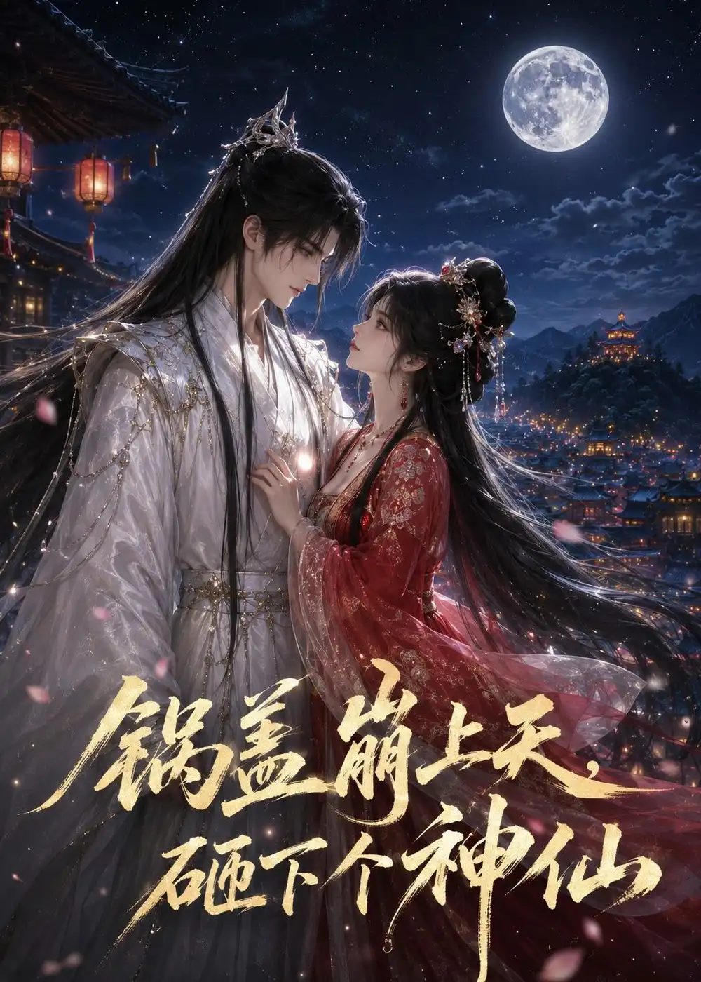 《锅盖崩上天,砸下个神仙(43集)AI短剧 (2026)》短剧封面