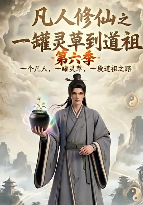 《凡人修仙之一罐灵草到道祖第六季（60集）（百度网盘）》短剧封面