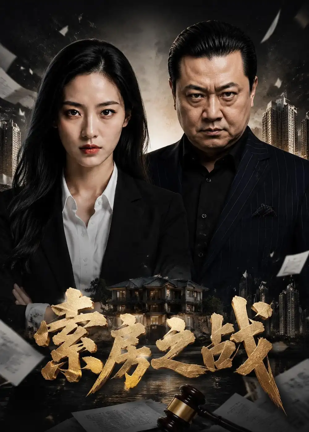 《索房之战（43集）AI短剧 (2026)》短剧封面