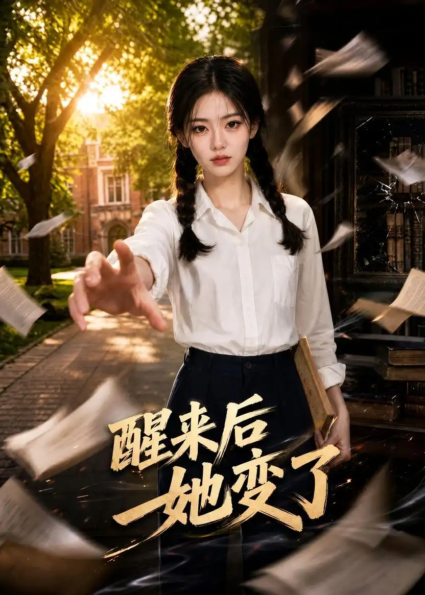 《醒来后她变了（73集）AI短剧（夸克网盘）》短剧封面