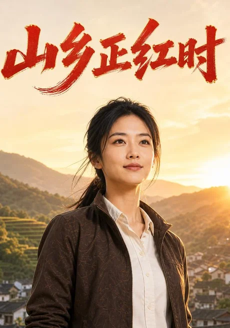 《山乡正红时(48集)AI短剧(夸克网盘)》短剧封面