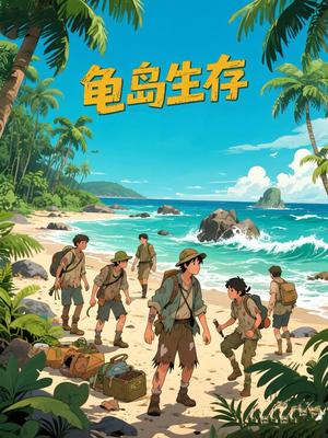 龟岛生存（80集）动漫封面图 - 动漫短剧