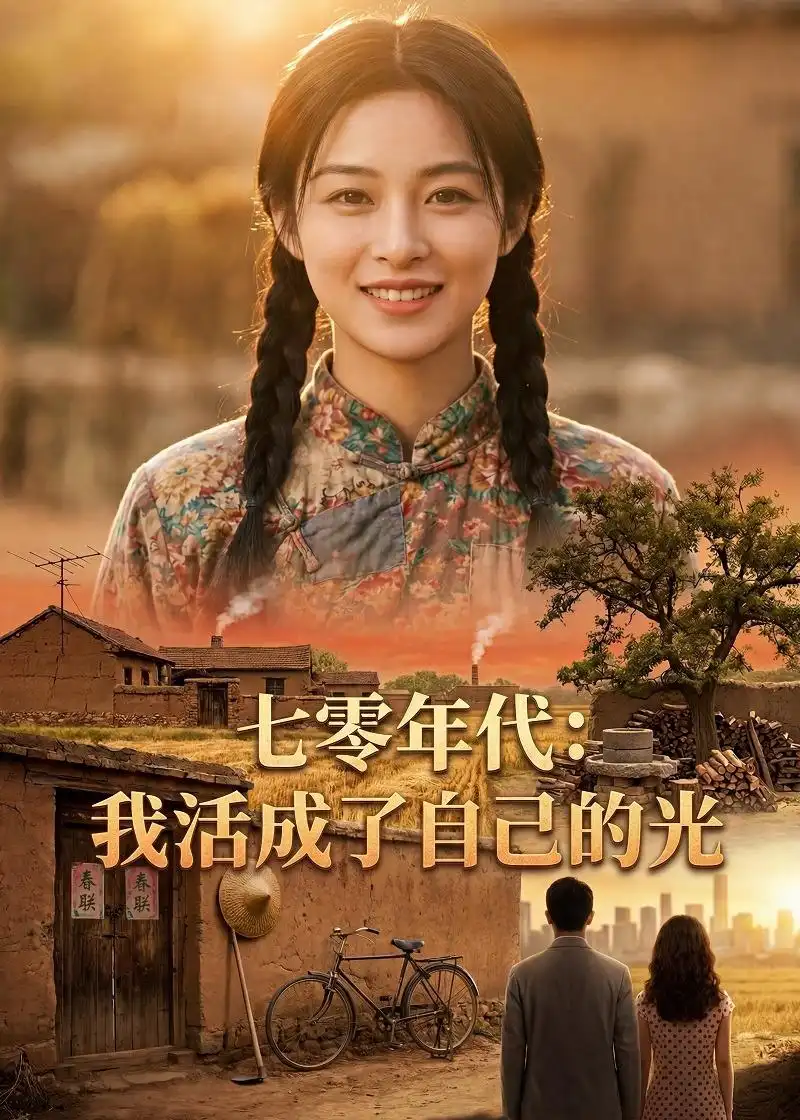《七零年代：我活成了自己的光（50集）AI短剧（夸克网盘）》短剧封面
