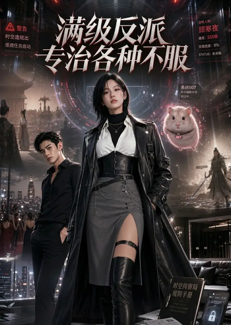 《满级反派，专治各种不服（72集）AI短剧 (2026)》短剧封面