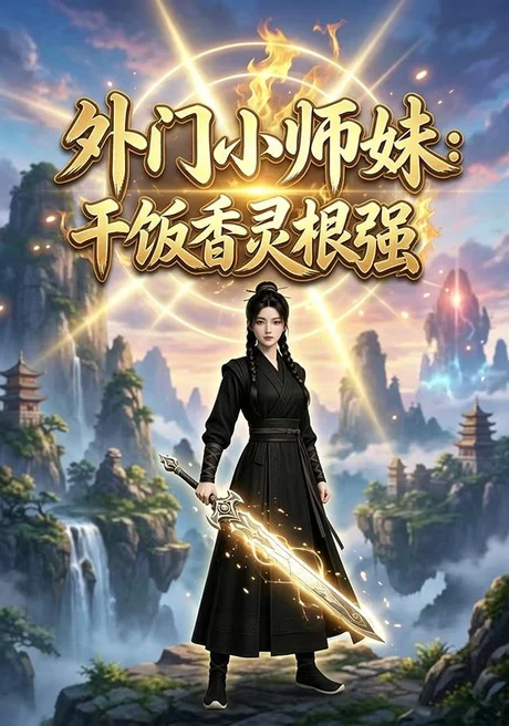 《外门小师妹：干饭香灵根很强（65集）（百度网盘）》短剧封面