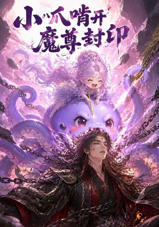 《小八爪啃开魔尊封印（41集）（夸克网盘）》短剧封面