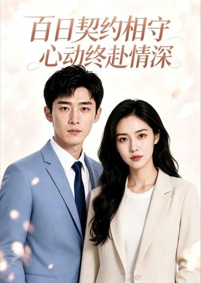 《百日契约相守，心动终赴情深》短剧封面