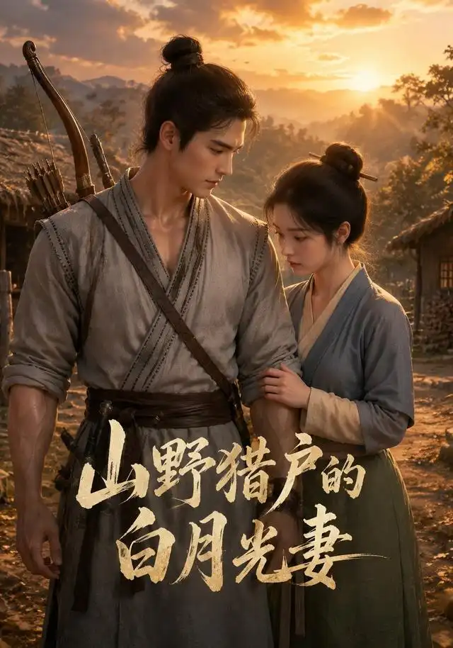 《山野猎户的白月光妻（46集）（夸克网盘）》短剧封面