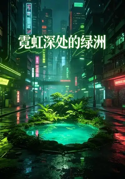 《霓虹深处的绿洲(21集)AI短剧 (2026)》短剧封面