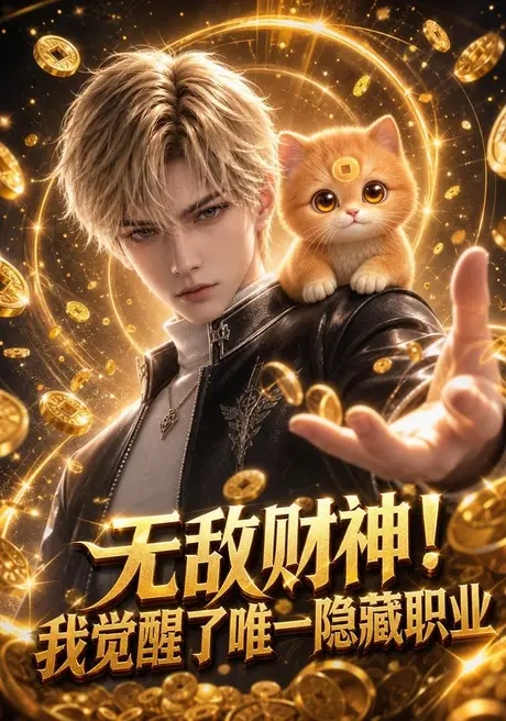 《无敌财神!我觉醒了唯一隐藏职业(77集)Ai短剧(百度网盘)》短剧封面