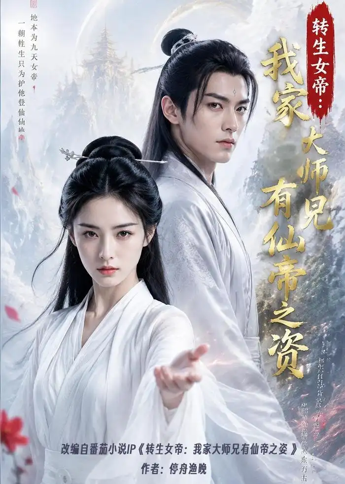 《转生女帝我家大师兄有仙帝之资（72集）AI短剧（夸克网盘）》短剧封面