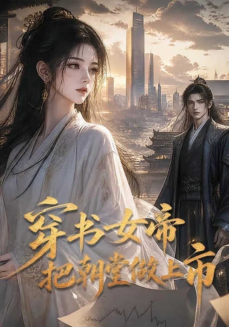 《穿书女帝把朝堂做上市（99集）（夸克网盘）》短剧封面