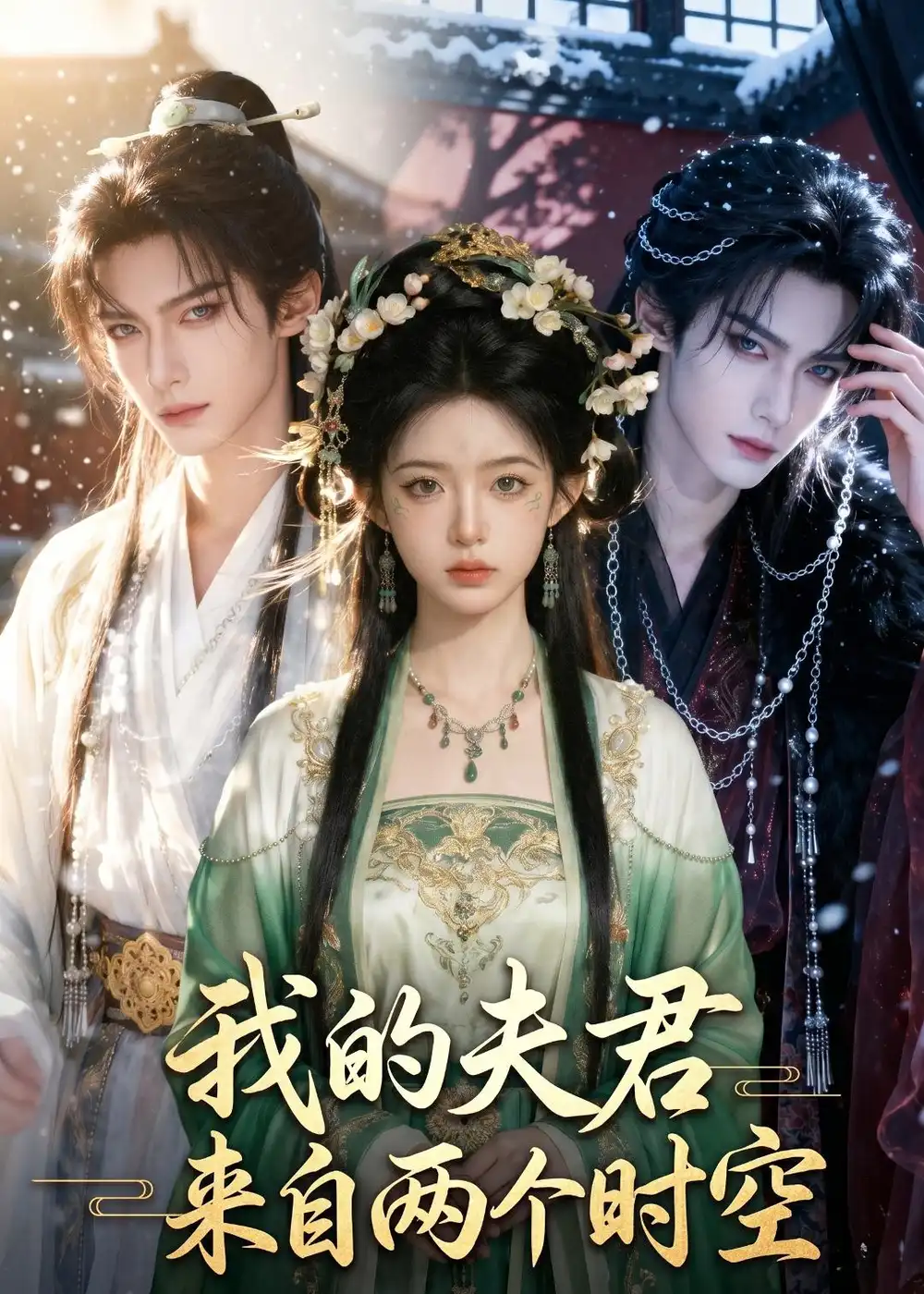 《我的夫君来自两个时空（44集）AI短剧 (2026)》短剧封面