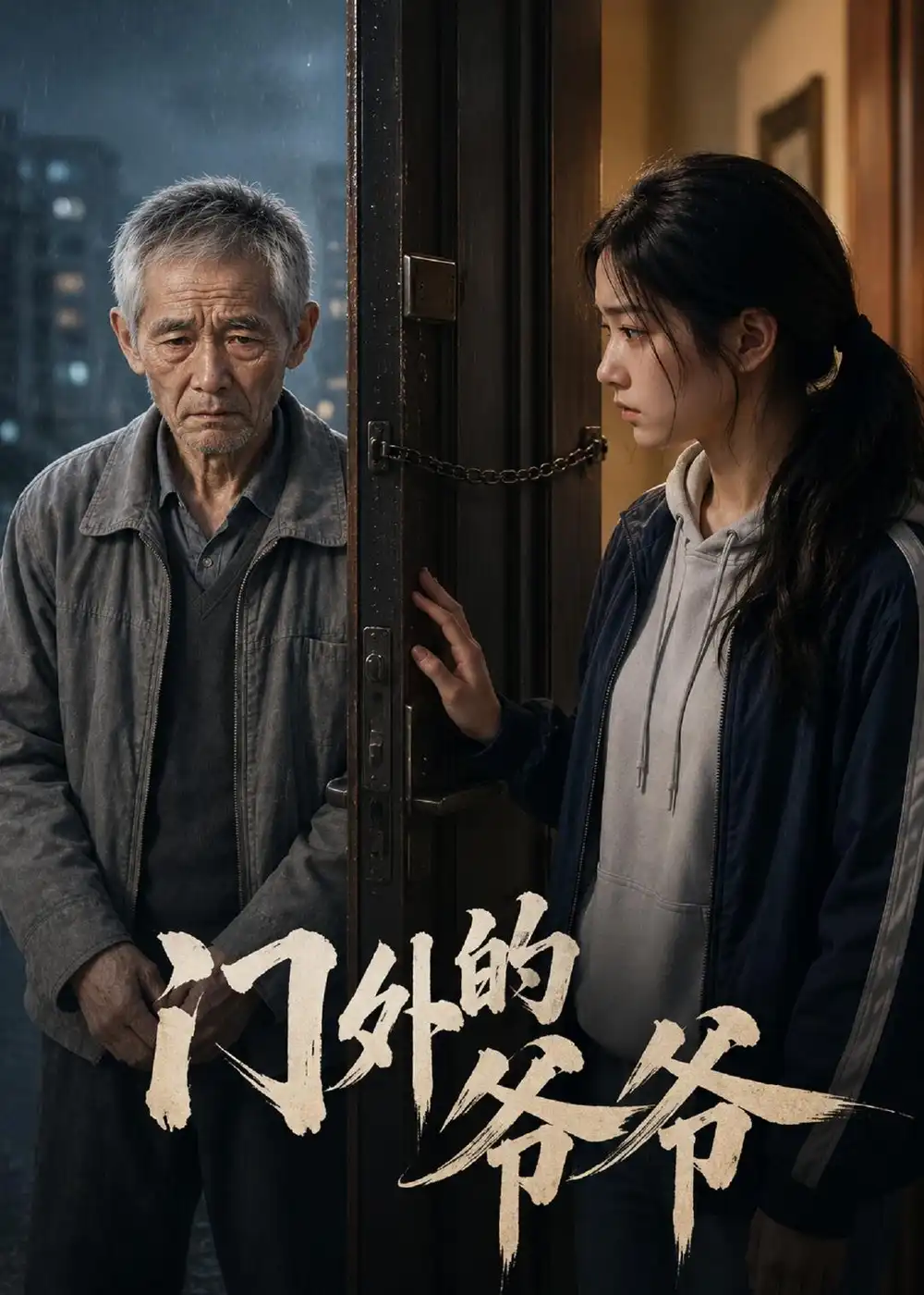 《门外的爷爷（43集）AI短剧（夸克网盘）》短剧封面