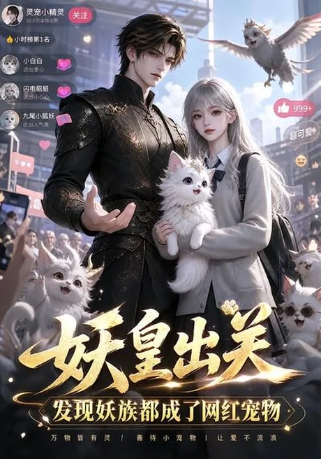 《妖皇出关,发现妖族都成网红宠物了(44集)(夸克网盘)》短剧封面