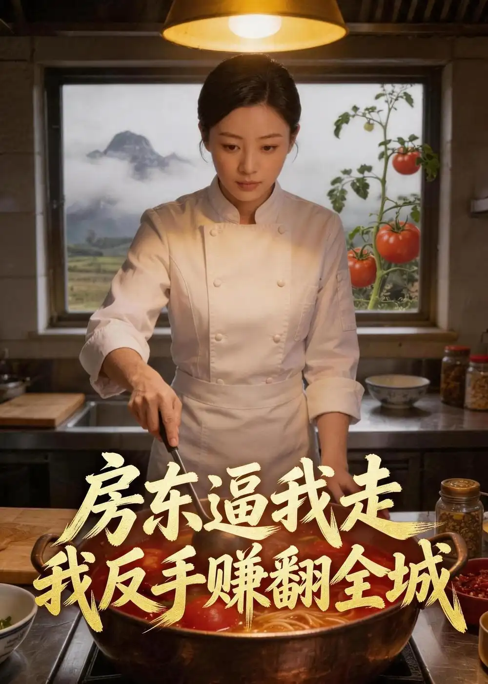 《房东逼我走，我反手赚翻全城（53集）AI短剧（夸克网盘）》短剧封面