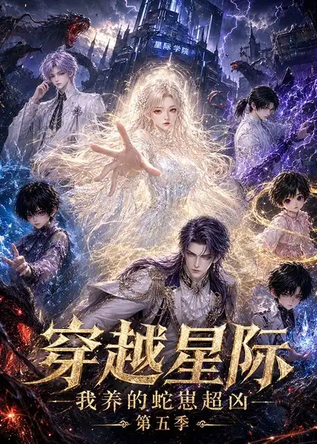 《穿越星际：我养的蛇崽超凶第五季（100集）AI短剧 (2026)》短剧封面