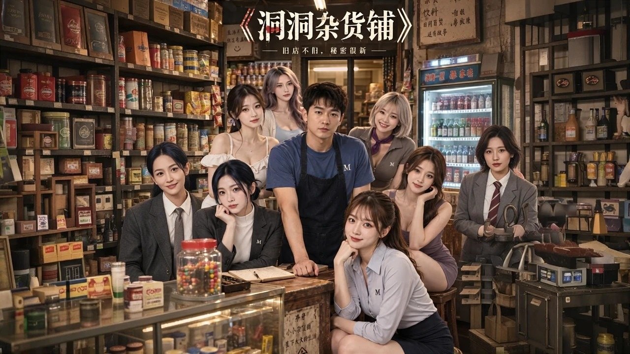 AI擦边短剧:洞洞杂货铺 《AI擦边短剧:洞洞杂货铺》短剧封面