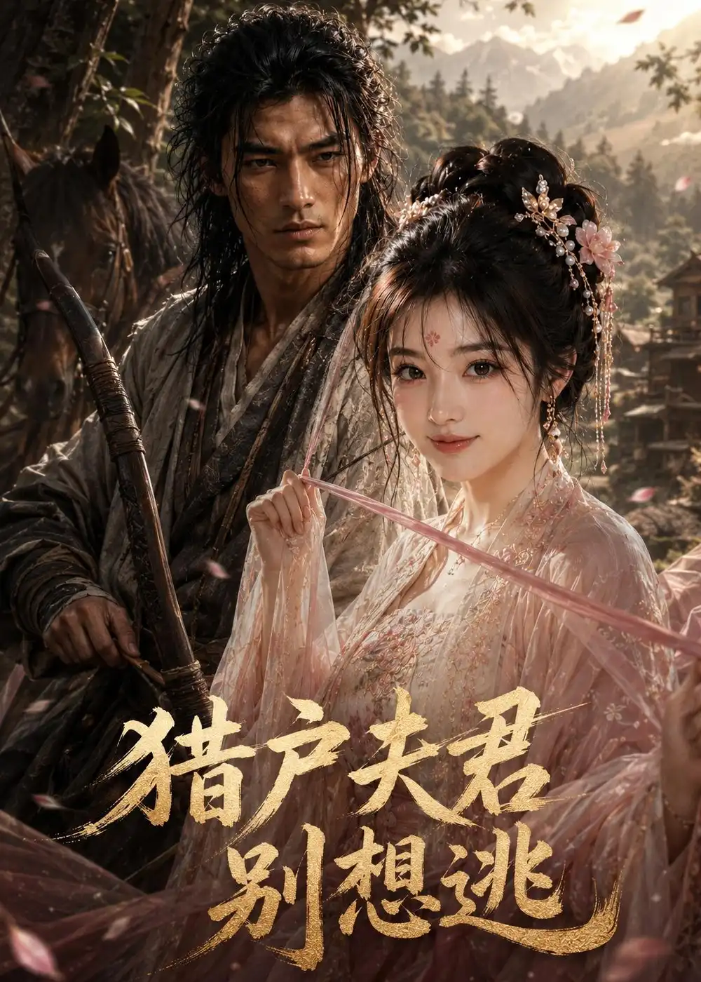 《猎户夫君别想逃（51集）AI短剧 (2026)》短剧封面