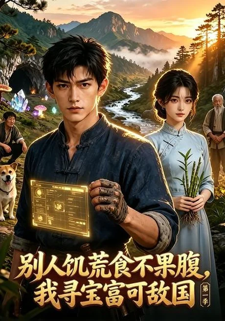 《别人饥荒食不果腹,我寻宝富可敌国第一季(70集)(夸克网盘)》短剧封面