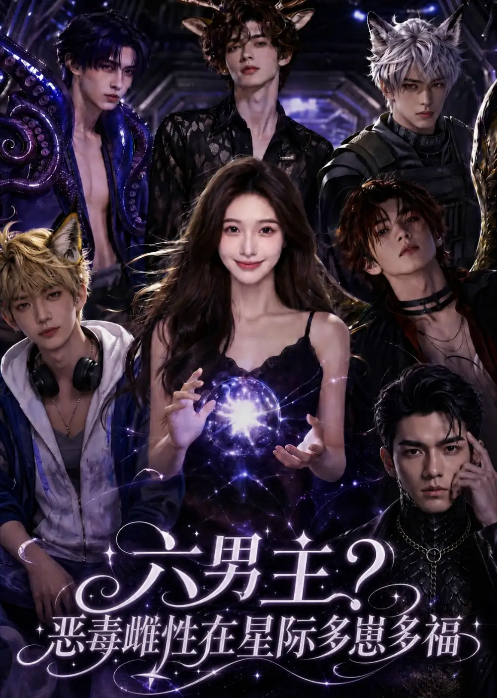 《六男主?恶毒雌性在星际多崽多福(59集)(夸克网盘)》短剧封面
