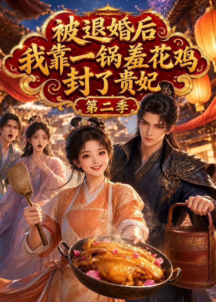 《被退婚后，我靠一锅差花鸡封了贵妃第二季（100集）》短剧封面