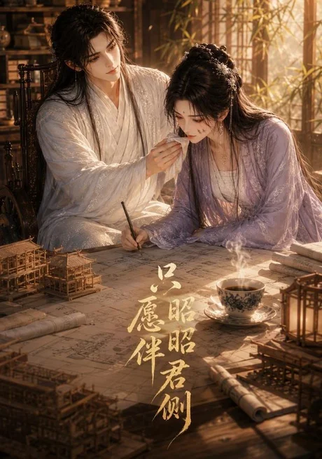 《只愿昭昭伴君侧（118集）（百度网盘）》短剧封面