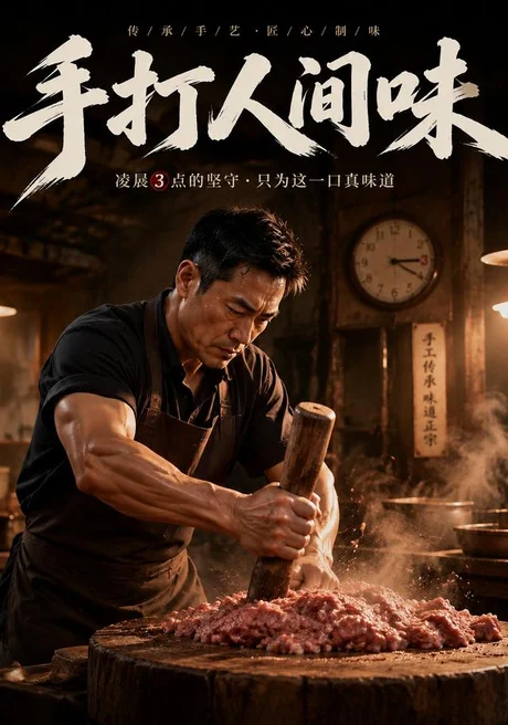《手打人间味(54集)Ai短剧(百度网盘)》短剧封面