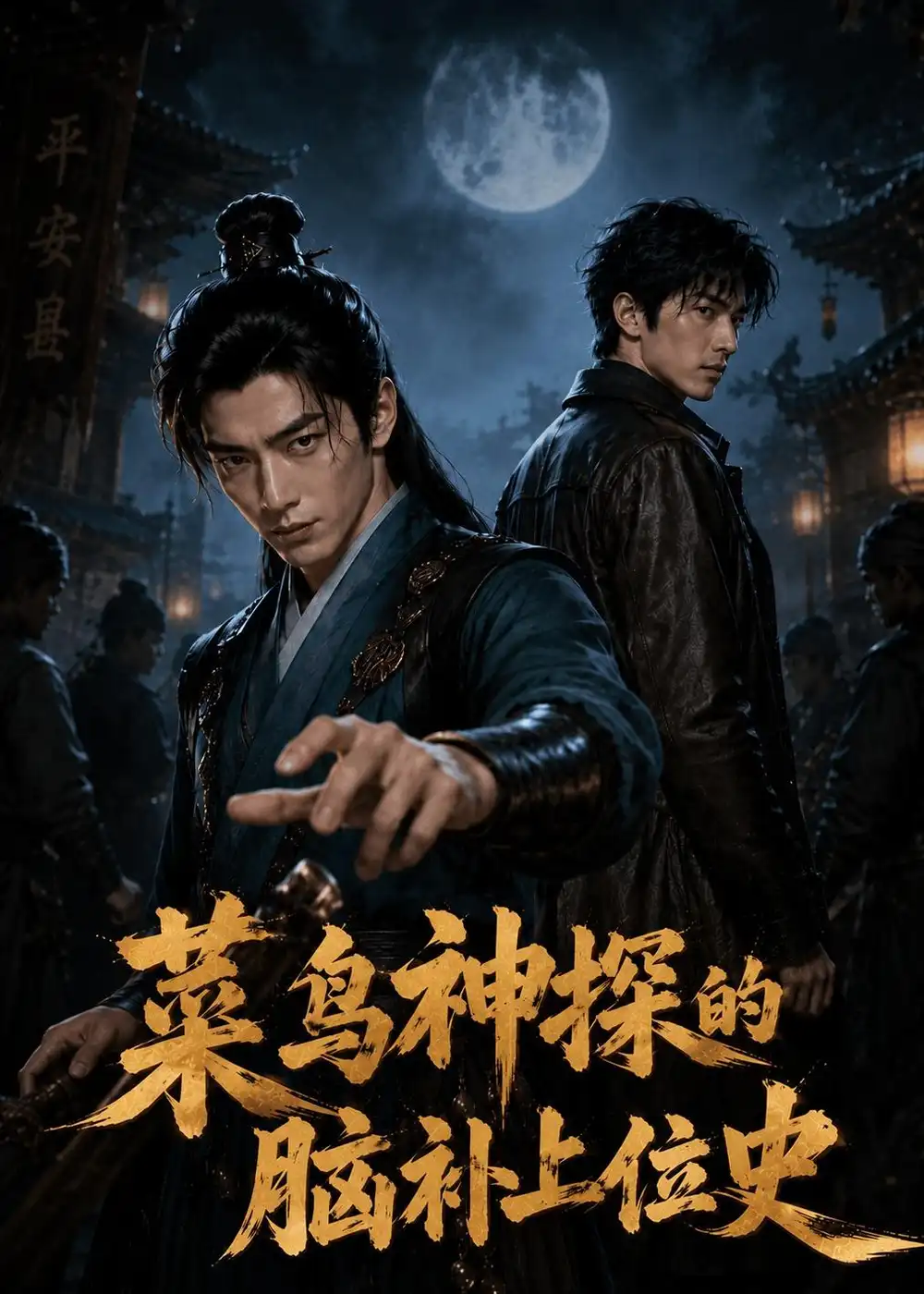 《菜鸟神探的脑补上位史(67集)(夸克网盘)》短剧封面