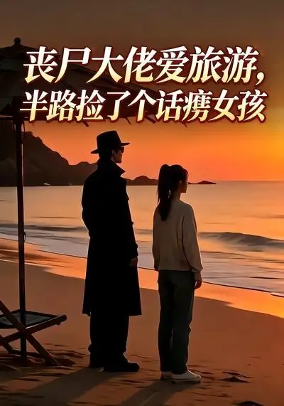 《丧尸大佬爱旅游，半路捡了个话痨女孩（44集）AI短剧 (2026)》短剧封面