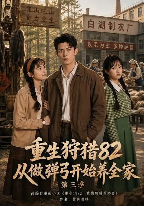 《重生狩猎82从做弹弓开始养全家第三季（98集）（夸克网盘）》短剧封面
