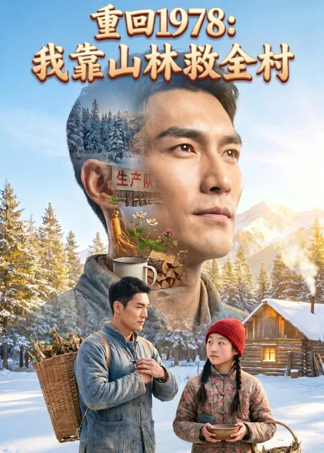 《重回1978：我靠山林救全村（37集）AI短剧（百度网盘）》短剧封面