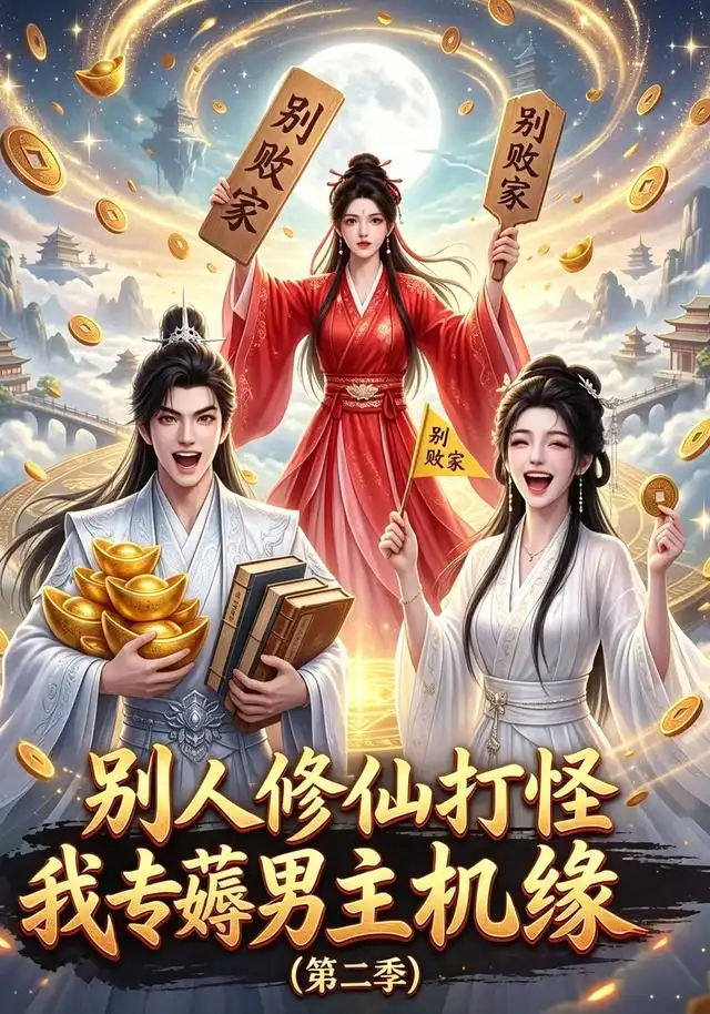 《别人修仙打怪我专薅男主机缘（第二季）（101集）（夸克网盘）》短剧封面