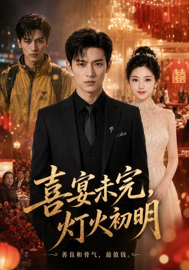 《喜宴未完，灯火初明（31集）AI短剧（夸克网盘）》短剧封面
