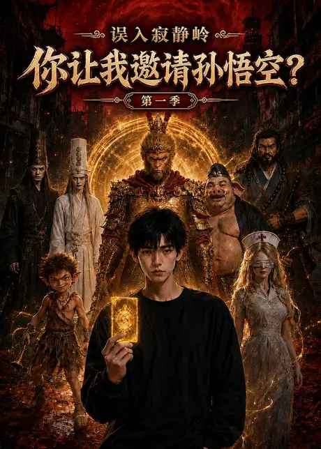 《误入寂静岭，你让我邀请孙悟空第一季（107集）（夸克网盘）》短剧封面